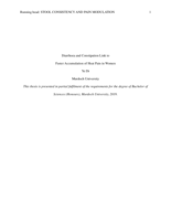 Diarrhoea and constipation link to faster accumulation of heat pain in women