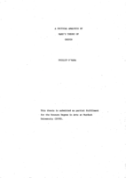 A critical analysis of Marx's theory of crisis