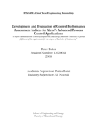 Development and evaluation of control performance assessment indices for Alcoa’s advanced process control applications