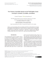 New eastern Australian species in the wolf spider genus Artoriopsis (Araneae, Lycosidae, Artoriinae)