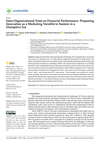 Inter-organizational trust on financial performance: Proposing innovation as a mediating variable to sustain in a disruptive era