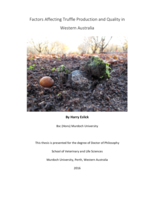 Factors Affecting Truffle Production and Quality in Western Australia