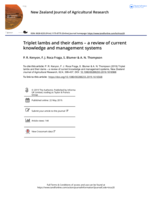 Triplet lambs and their dams – a review of current knowledge and management systems