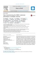 Data characterizing the ZMIZ1 molecular phenotype of multiple sclerosis