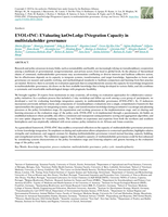 EVOLvINC: EValuating knOwLedge INtegration Capacity in multistakeholder governance