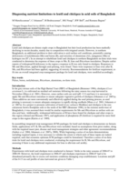 Diagnosing nutrient limitations to lentil and chickpea in acid soils of Bangladesh