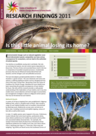 Is this little animal losing its home?