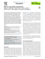 5Gs for crop genetic improvement