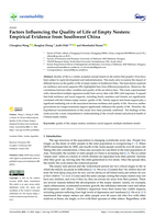 Factors influencing the quality of life of empty nesters: Empirical evidence from Southwest China