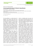Immunopathobiology of chronic lung disease