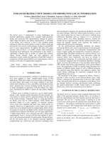 Enhanced bezier curve models incorporating local information