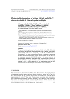 Photo double ionization of helium 100 eV and 450 eV above threshold: I. Linearly polarized light