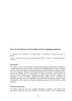 QTLs for salt tolerance in three different barley mapping populations 2006