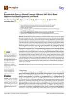 Renewable Energy-Based Energy-Efficient Off-Grid Base Stations for Heterogeneous Network