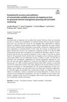 Evaluating the accuracy and usefulness of commercially-available proximal soil mapping services for grassland nutrient management planning and soil health monitoring