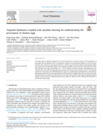 Targeted lipidomics coupled with machine learning for authenticating the provenance of chicken eggs