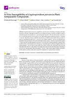 In Vitro Susceptibility of Cryptosporidium parvum to Plant Antiparasitic Compounds