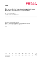 The use of electrical impedance tomography to assess distribution of ventilation in equine medicine