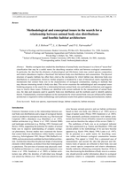 Methodological and conceptual issues in the search for a relationship between animal body-size distributions and benthic habitat architecture