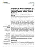 Evaluation of Molecular Methods for the Detection and Quantification of Pathogen-Derived Nucleic Acids in Sediment