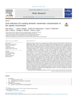Viral indicators for tracking domestic wastewater contamination in the aquatic environment