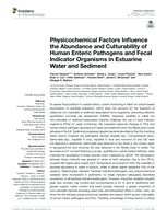 Physicochemical Factors Influence the Abundance and Culturability of Human Enteric Pathogens and Fecal Indicator Organisms in Estuarine Water and Sediment