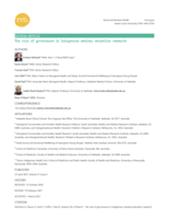 The role of governance in Indigenous medical education research