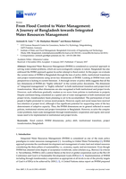 From Flood Control to Water Management: A Journey of Bangladesh towards Integrated Water Resources Management