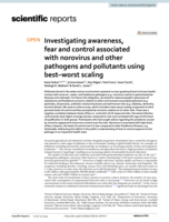 Investigating awareness, fear and control associated with norovirus and other pathogens and pollutants using best-worst scaling