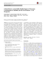 Critical Review on the Public Health Impact of Norovirus Contamination in Shellfish and the Environment: A UK Perspective