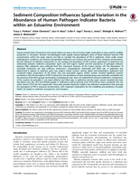Sediment Composition Influences Spatial Variation in the Abundance of Human Pathogen Indicator Bacteria within an Estuarine Environment