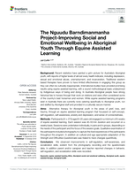 The Nguudu Barndimanmanha Project-Improving Social and Emotional Wellbeing in Aboriginal Youth Through Equine Assisted Learning