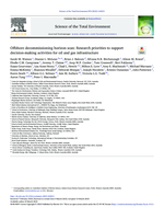 Offshore decommissioning horizon scan: Research priorities to support decision-making activities for oil and gas infrastructure