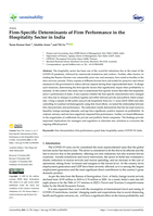 Firm-Specific Determinants of Firm Performance in the Hospitality Sector in India