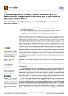 A generalized fault tolerant control based on back EMF feedforward compensation: Derivation and application on Induction Motors Drives