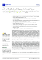 A Novel Blood Proteomic Signature for Prostate Cancer