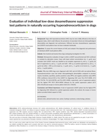 Evaluation of individual low-dose dexamethasone suppression test patterns in naturally occurring hyperadrenocorticism in dogs