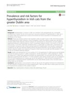 Prevalence and risk factors for hyperthyroidism in Irish cats from the greater Dublin area