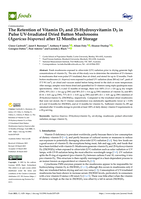 The retention of Vitamin D2 and 25-Hydroxyvitamin D2 in Pulse UV-Irradiated Dried Button Mushrooms (Agaricus bisporus) after 12 months of storage