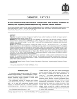 A cross-sectional study of Australian chiropractors' and students' readiness to identify and support patients experiencing intimate partner violence