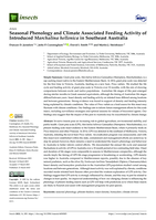 Seasonal phenology and climate associated feeding activity of introduced Marchalina hellenica in Southeast Australia