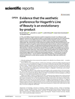 Evidence that the aesthetic preference for Hogarth's Line of Beauty is an evolutionary by-product