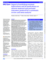 Impact of multidrug-resistant tuberculosis and its medications on adverse maternal and perinatal outcomes: protocol for a systematic review and meta-analysis