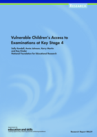Vulnerable children's access to examinations at key stage 4