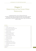 Determinants of the Forest-Water Relationship