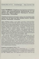 Gnaphosa inconspecta und Xysticus viduus , zwei bemerkenswerte Spinnenfunde an der Oberen Isar (Regierungsbezirk Oberbayern) (Araneae: Gnaphosidae, Thomisidae)