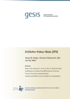 Zeitlicher-Fokus-Skala (ZFS)