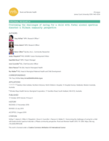 Overcoming the challenges of caring for a child with foetal alcohol spectrum disorder: a Pilbara community perspective