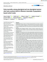 Early mortality among aboriginal and non-aboriginal women who had a preterm birth in Western Australia: A population-based cohort study