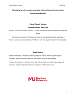 Identifying genetic markers associated with mobile genetic elements in Enterococcus faecium